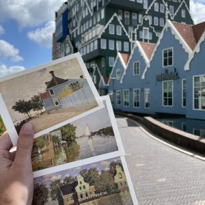 Ansichtkaarten Monet – drie afbeeldingen